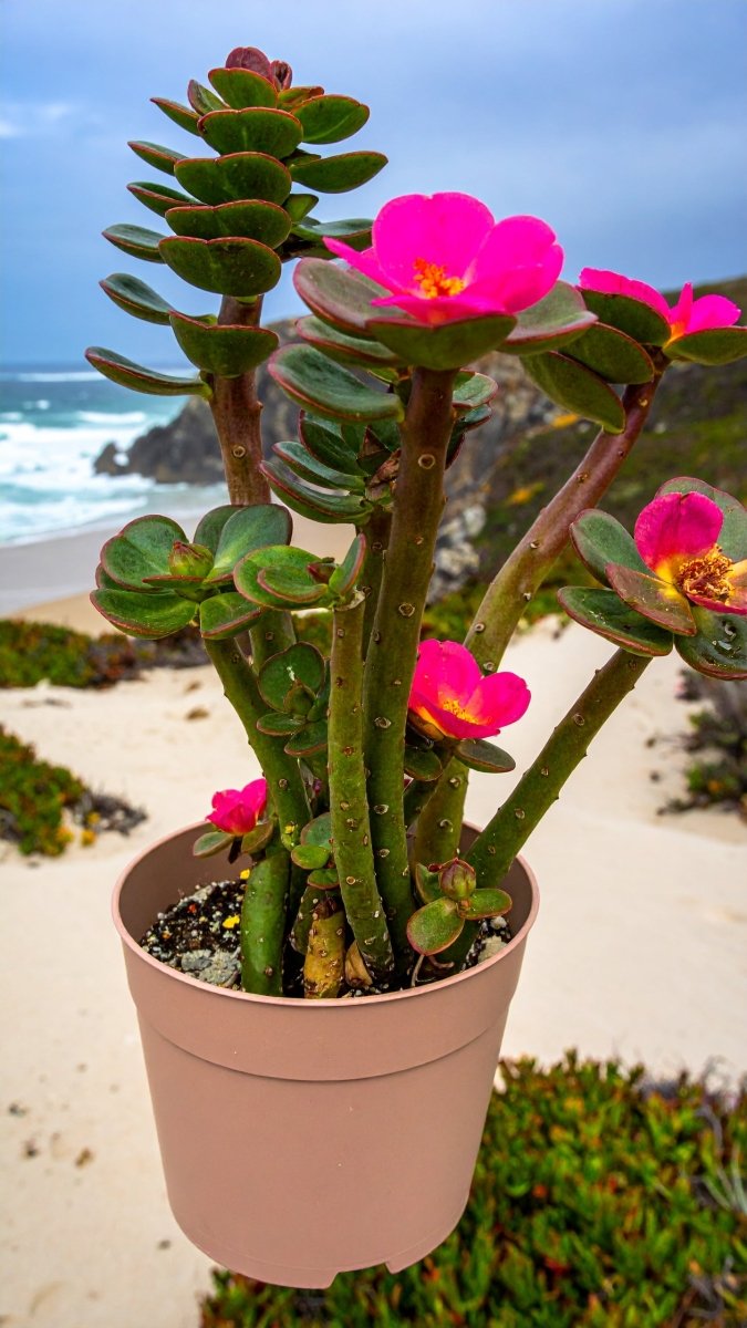 Rare Portulaca Molokiniensis Ihi - The Petal Leaf Succulent - The Lush Leaf
