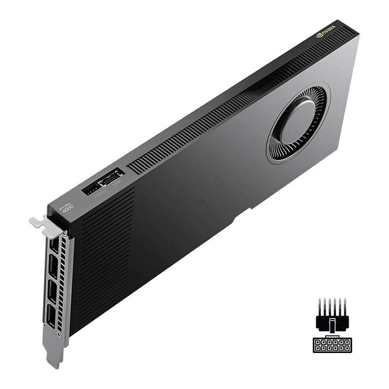 PNY RTX Pro 4000 Blackwell 24GB GDDR7 The Single Slot Scaler