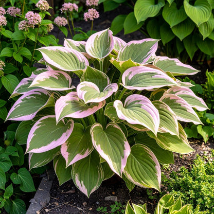 Vibrant Hosta Plantain Lily Variety Mix (Hosta ventricosa) - The Lush Leaf